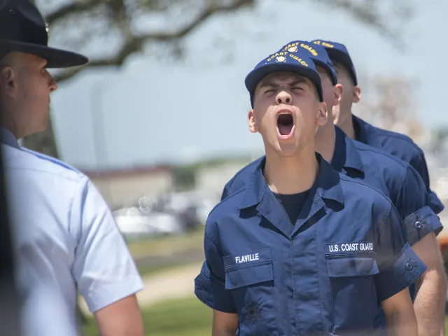 Coast Guard basic training instruction